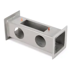 Frymaster 8230725 Drain Tube, 2.5" x 8", Short, Left End