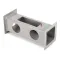 Frymaster 8230725 Drain Tube, 2.5" x 8", Short, Left End