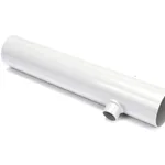 Frymaster 8234641 Drain Tube, 3", Round, Long, Left/Right Open, Full Vat