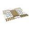 Fisher 82767 Close Nipple, No Lead, 1/2" Brass, Pack of 20