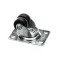 True 830268 CASTER 1-1/2 DUAL WHEEL W/PLATE W/O BRAKE RC-1