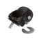 True 830270 Caster with Brake, 2 1/2" x 1 3/4" Wide, Black, 1/2-13 x 1" Stem