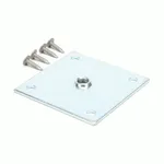 HRDWR445 3-1/2" x 3-1/2" Leg Mount Plate