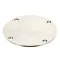 True 831233 DRAFT ARM HOLE COVER 4-1/2 ROUND FOR TDD'S
