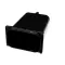 Server 83149 FOUNTAIN JAR, 3-1/2 qt., 10" tall, deep, notched, rear tab holes allow SST hinged lid (82545) to attach, side slots accept clear hinged lid (80310) (lids not included), molded in feet, high-impact polypropylene, black, NSF    