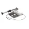 Server 83400 CP-1/6, FOOD PAN PUMP, dispenses thick condiments and thicker craft sauces from a 1/6-size, 6" deep pan (not included), heated, chilled or ambient serving application, 1 oz. maximum serving, which can be reduced in 1/8 oz. increments with provided collars