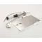 Server 83441 CP-1/3 TALL, FOOD PAN PUMP, dispenses thick condiments and thicker craft sauces from a 1/3-size, 6" deep pan (pan not included), heated, chilled or ambient serving application, tall spout to accommodate deeper refrigeration requirements, 1 oz. maximum ser