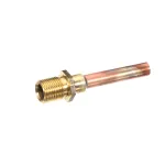 Manitowoc Ice 8360343 Coupling, Male, 5/8-18, Brass/Copper