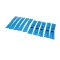 Aerowerks 8403020 SLAT,BLUE AD SHORT 10WIDE-10PK
