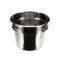 Server 84131 INSET, 11 qt., 11-1/8" dia. x 8-1/4"H, round, stainless steel                          