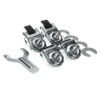 True 844500 CASTOR, SET/4, 1.5", KIT, SWIV