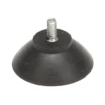 Rubber Foot Suction: Fits Vollrath Brand, For Instabloom II