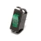 Server 86032 Switch, Rocker, SPST, Lighted Green, 12V