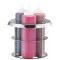 Server 86819 SBW SQUEEZE BOTTLE INSET & (3) BOTTLES, convert your FS or FSP model topping warmer to a squeeze bottle warmer for platescaping, stainless steel inset holds (3) 16 oz., high-density plastic squeeze bottles (86809) in your warmer base for safe heating of l