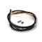 True 870314 Lid Gasket Kit, Black, L-Shaped, 60-3/4" x 1/2", TD/TM-65