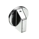 Tri-Star Manufacturing 8706335 Knob with Arrow, Metal, No Logo, .375 D-Stem