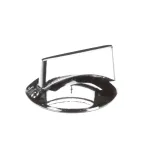 Bakers Pride 8706400 Knob, Metal Cookline, .375 D Shaft, BPHDCB