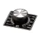 Aerowerks 8711809 Knob, Speed, 0-100 for Potentiometer