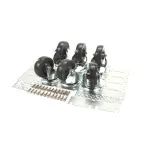 Caster Kit (Set Of 6), 4", Plate Swivel for TRUE Part# 872070