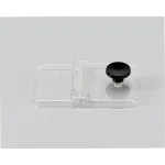 Server 87253 Clear Plastic Hinged Lid for 1/9 Size Jars