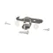 True 872850 Latch Kit, TMC