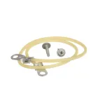 True 881736 CORD, LATEX 19 (3/32DIA) W/2 TERM. RING