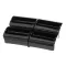 Server 88732 PORTION TRAY, .45 FL OZ BLK, 4 PACK