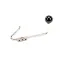 Gold Medal Products 88769 Dump Handle with Ball Knob & Welded Block