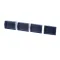Server 88796 Portion Tray, .75 Fluid Ounce, Blue, Pack of 4