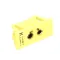Autofry 89-0004 Temperature Probe Plug, 2 Prong Female, Yellow