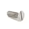 Globe 890405 Screw, Slotted, Flat Head, 1/4-20 x 3/4", Mild Steel