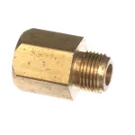 Crown Steam 9-3196 Fitting, Outside x Inside Thread, Brass