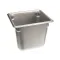 Server 90089 1/6-SIZE STEAM TABLE PAN, 6" deep, fractional hotel pan for heated, chilled or ambient use, stainless steel, NSF                   
