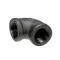 Crown Steam 9011-4 Elbow, 90 Degree, 3/4", Black Iron