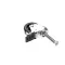 Henny Penny 90227 Caster with Brake, Swivel Stem, 3.5"