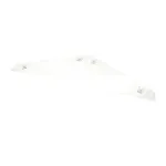 Carlisle 905207 Coldmaster Coldcrock Lid, 6-1/4"Dia., Notched, Molded-In Knob Handle, Dishwasher Safe, Recyclable, Acrylic, Clear, Bpa Free (4 Each Minimum Order)
