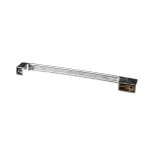 Kason 906E-00004 Handle, Chrome, 10-1/4"