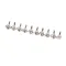 Fri-Jado 9073149S Wing Nut, M6, Stainless Steel, Pack of 10