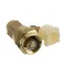 Ice O Matic 9091001-04 Half Coupling with Valve, 3/8"