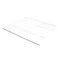 True 909159 Wire Shelf, White, 22-9/16" x 18-1/4"