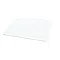 True 909426 Wire Shelf, Right, White, 19-9/16" x 16", TSSU-36