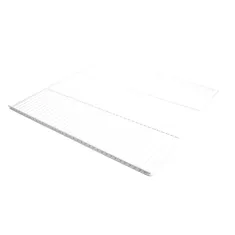 True 909461 Wire Shelf, White, T-72/72G