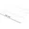 True 909468 Wire Shelf/Rack Kit, Coated, White, GDF-26F