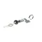 Kason 91232C02420054 Cylinder Lock with Keys and T-Bolt