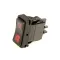 Crown Steam 9124-1 Switch, Rocker, DPDT, Lighted, Replaces 4-SA51D