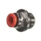 Fri-Jado 9192247 HEXAGON NIPPLE PUSH-IN 6MM - 1/4" (F-M)