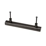 True 919804 Door Handle Kit, 7", Black, GDM-03