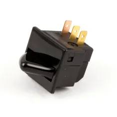 True 921088 Switch, Rocker, 3 Prong, Black