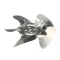 True 930487 Fan Blade, Aluminum, 5 Fin, 6"