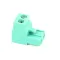 True 937360 Connector, 2 Pole LAE, Green, 13/32" x 11/16" x 19/32"